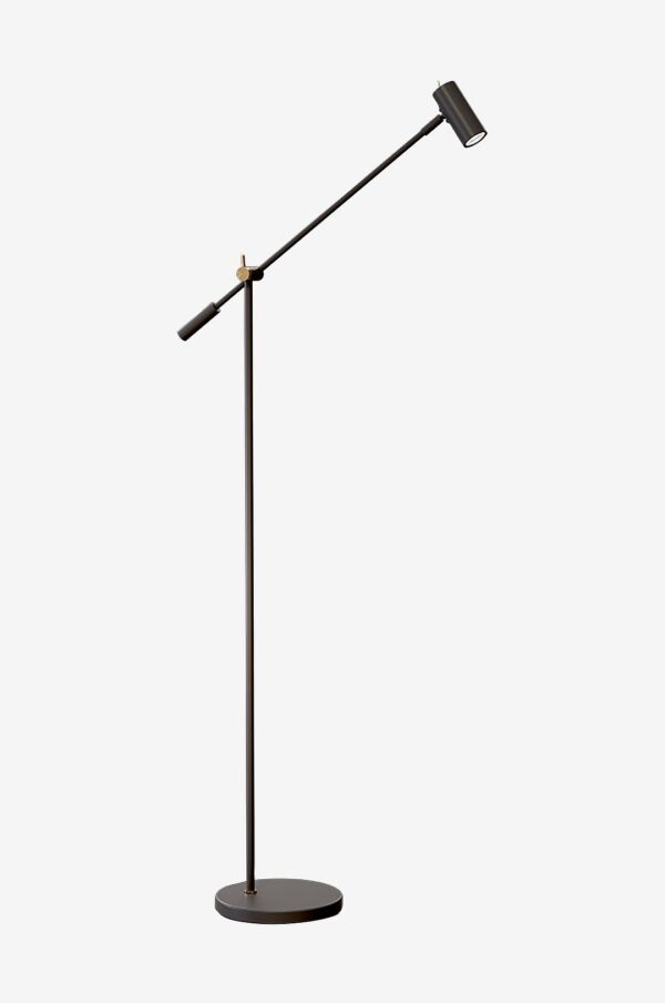 Belid – Golvlampa Cato höjd 100-143cm dimbar – Svart – Golvlampor – Från Homeroom