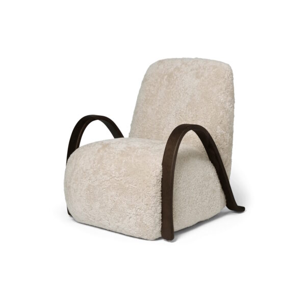 Buur Lounge Chair Fårskinn Ferm Living