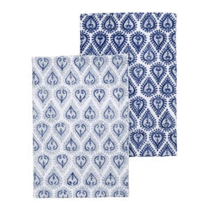 Chamois – Kalini kökshandduk 50×70 cm 2-pack navy blue