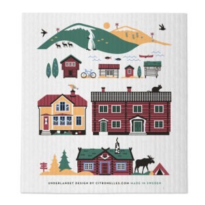 Citronelles – Scandinavian Mountains Disktrasa 20×18 cm Sommar