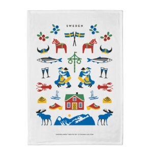 Citronelles – Sweden Traditions Handduk 50×70 cm Multi