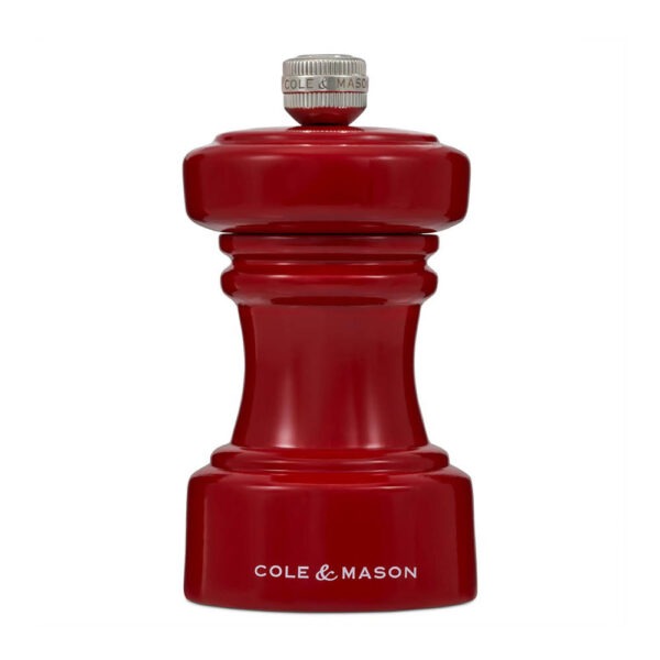 Cole & Mason – Hoxton Pepparkvarn 10 cm Röd