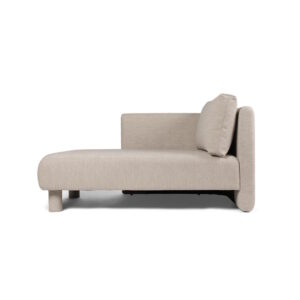 Dase Chaise Longue L Soft Bouclé Ferm Living