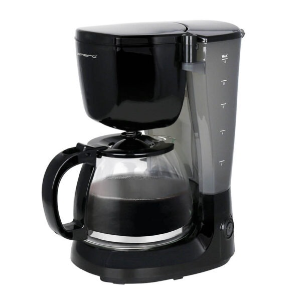 EMERIO – Kaffebryggare 1,25 L 750 w Svart