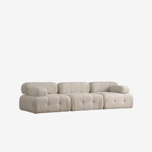 Hanah Home – 3-sitsig soffa Puca – Beige – 3-sits soffor – Från Homeroom