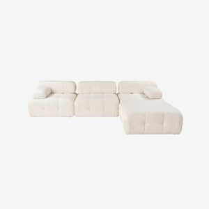 Hanah Home – Hörnsoffa Puca 4-sits – Beige – Divansoffor – Från Homeroom