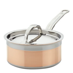 Hestan – Copperbond Kastrull med lock 1,4 L Koppar