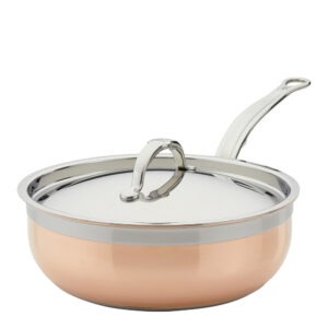 Hestan – Copperbond Traktörpanna med lock 24 cm 3,7 L Koppar