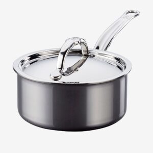 Hestan – Kastrull med lock NanoBond 16 cm / 1,4 liter – Krom – Grytor & kastruller – Från Homeroom