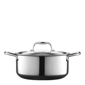 Hexclad – Hybrid dutch oven gryta med stållock 4,7 L