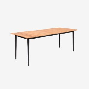 Hillerstorp – Bord Lerdala 210 x 90 cm Brun – Brun – Matbord utomhus – Från Homeroom