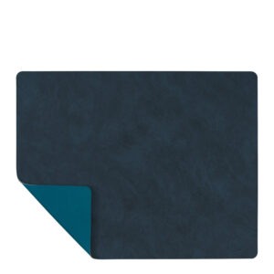 LIND DNA – Square Nupo Bordstablett Dubbelsidig Midnight Blue/Petrol