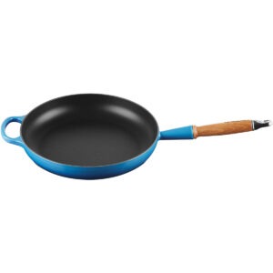 Le Creuset – Signature Stekpanna med trähandtag 28 cm Azure