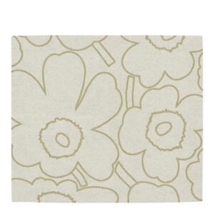 Marimekko – Pieni Piirto Unikko bordsduk 35×20 cm beige/guld