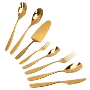 Modern House – Golden Rose Bestickset 33 Delar Guld