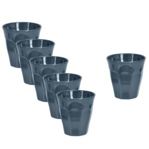 Modern House – Outdoor Drickbägare 6-Pack 25 cl Mörkblå