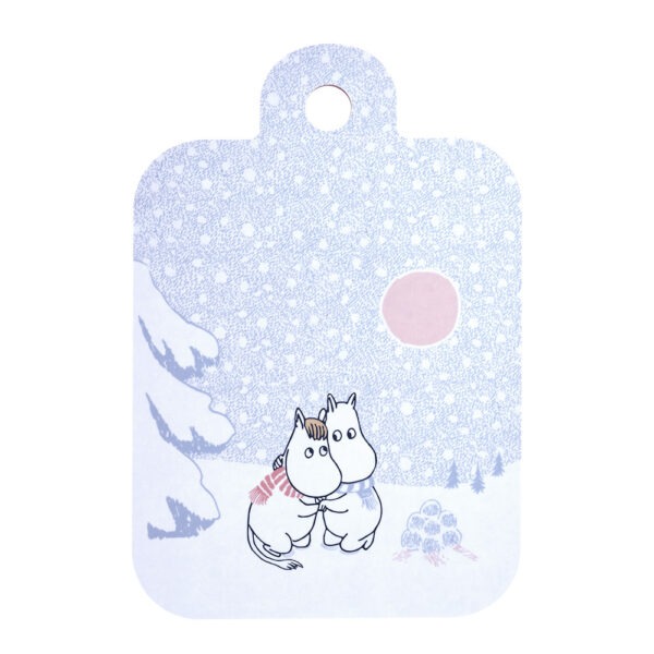 Muurla – Mumin skär & serveringsbräda 21×30 cm låt det snöa