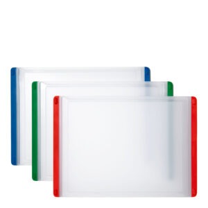 Oxo – Skärbräda 33×23 cm 3-pack blå/grön/röd