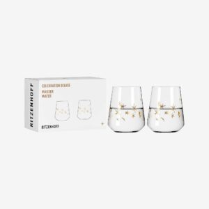 Ritzenhoff – Vattenglas Celebration Deluxe 2-pack – Transparent – Dricksglas – Från Homeroom