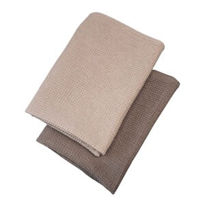 Sabor – Home kökshandduk 50×70 cm 2-pack beige/brun