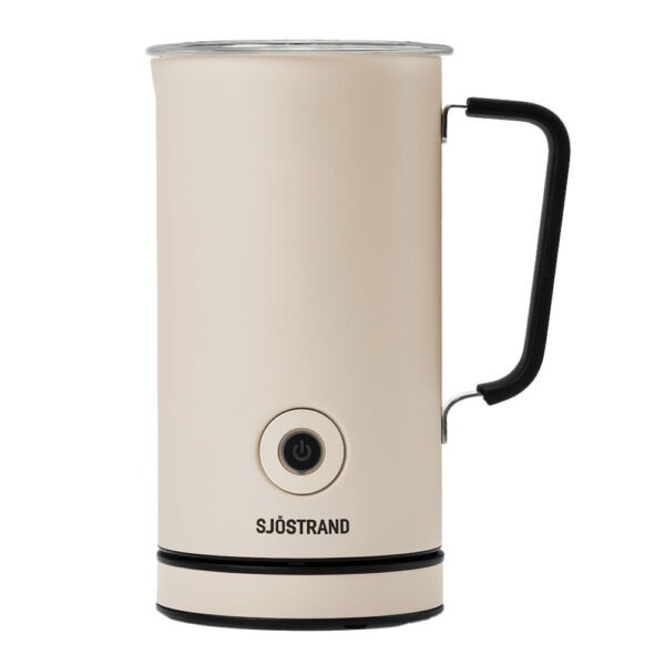 Sjöstrand – Milk Frother Mjölkskummare Beige