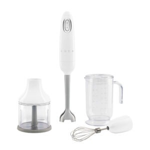 Smeg – Smeg stavmixer med tillbehör HBF03 vit