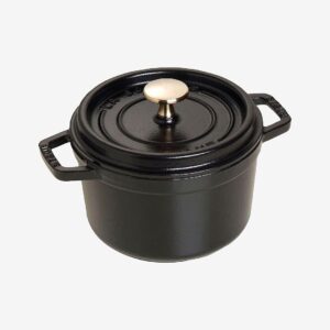 Staub – Gryta La Cocotte rund 16 cm, 1,2 l – Svart – Grytor & kastruller – Från Homeroom