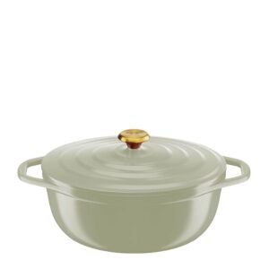 Tefal – Air Soft Light gryta oval 5,7 L 30×23 cm linnegrön