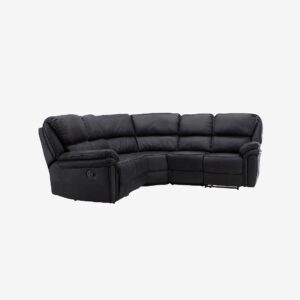 Venture Home – Recliner Sofa Saranda – Svart – 4-sits soffor – Från Homeroom