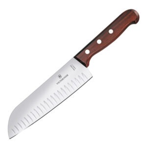 Victorinox – Kebony Santokniv med räfflat ägg 17 cm