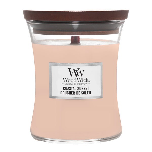 WoodWick – Hourglass doftljus medium coastal sunset