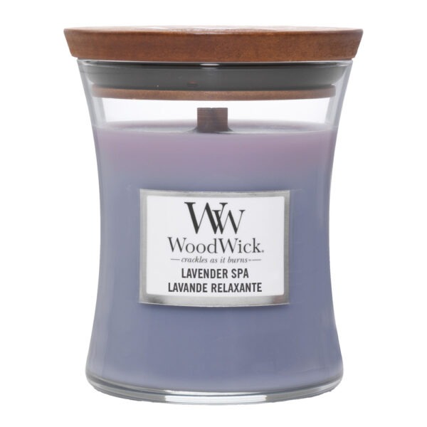 WoodWick – Hourglass doftljus medium lavender spa