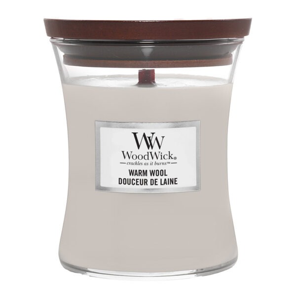 WoodWick – Hourglass doftljus medium warm wool nl