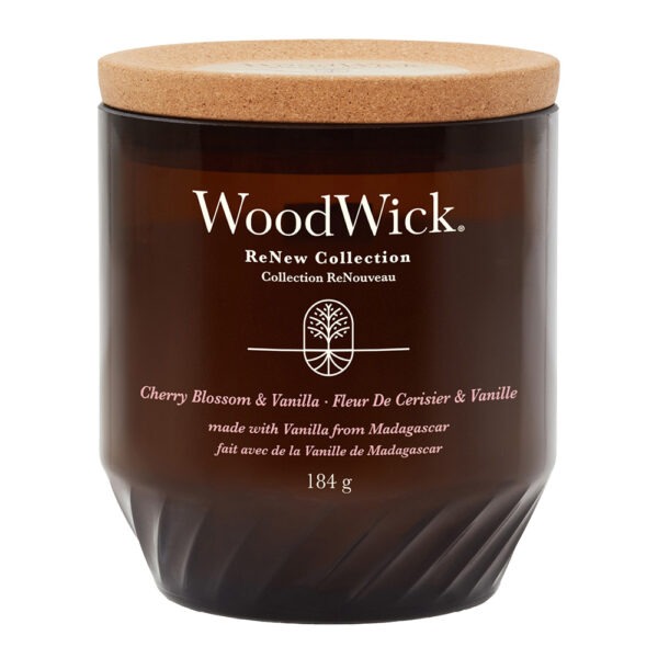 WoodWick – Renew doftljus medium cherry blossom & vanilla