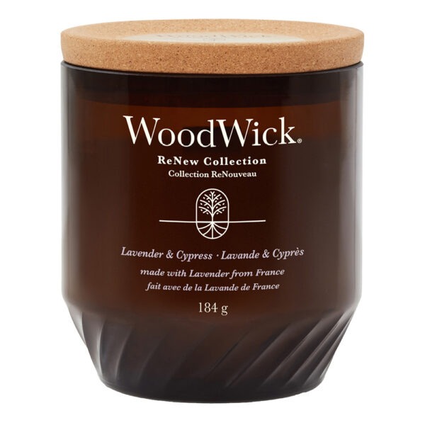 WoodWick – Renew doftljus medium lavender & cypress