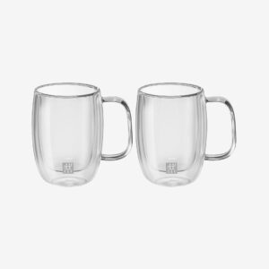 ZWILLING – Espressomugg / kaffemugg Sorrento Plus 130 ml 2-pack – Transparent – Koppar & muggar – Från Homeroom