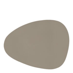 Ziczac – Stone bordstablett 43×32 cm organisk taupe