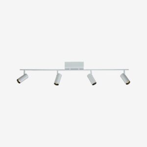 Aneta Lighting – Takspotlight Concord 4-ljus – Vit – Spotlights – Från Homeroom