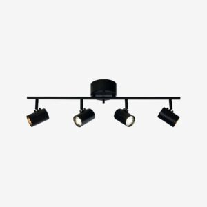 Aneta Lighting – Takspotlight Hugin rör – Svart – Spotlights – Från Homeroom