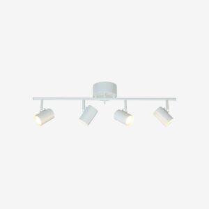 Aneta Lighting – Takspotlight Hugin rör – Vit – Spotlights – Från Homeroom