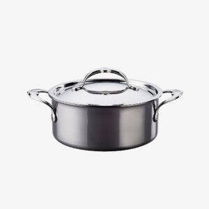 Hestan – Gryta med lock NanoBond Ø 20 cm, 2,8 liter – Krom – Grytor & kastruller – Från Homeroom