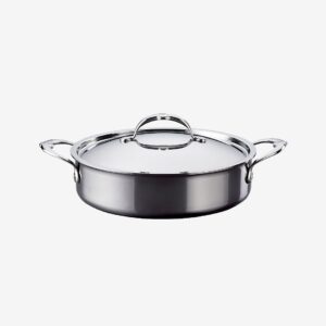 Hestan – Sauteuse med lock NanoBond Ø 26 cm, 3,3 liter – Krom – Grytor & kastruller – Från Homeroom