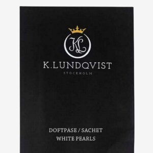 K. Lundqvist Stockholm – Doftpåse White Pearls – Svart – Doftljus & tvålar – Från Homeroom