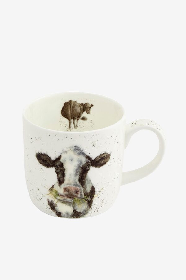 Royal Worcester – Mugg Wrendale Design Mooo 31 cl – Flerfärgad – Koppar & muggar – Från Homeroom