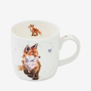 Royal Worcester – Mugg Wrendale Designs Born to be Wild Fox 31 cl – Flerfärgad – Koppar & muggar – Från Homeroom