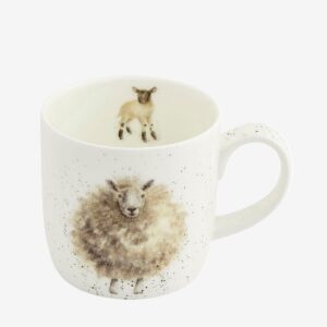 Royal Worcester – Mugg Wrendale Designthe Woolly Jumper 31 cl – Flerfärgad – Koppar & muggar – Från Homeroom