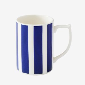 Spode – Mugg Bold Stripe Steccato 0,35 L – Blå – Koppar & muggar – Från Homeroom