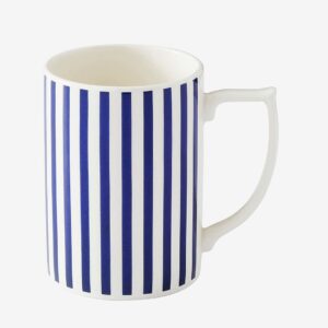 Spode – Mugg Narrow Stripe Steccato 0,35 L – Blå – Koppar & muggar – Från Homeroom