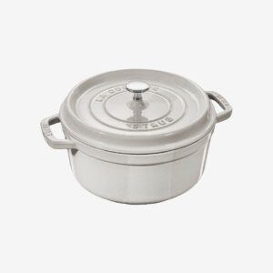 Staub – Gryta La Cocotte rund 18 cm, 1,7 l – Grå – Grytor & kastruller – Från Homeroom