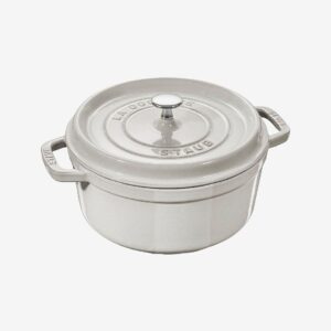 Staub – Gryta La Cocotte rund 22 cm, 2,6 l – Grå – Grytor & kastruller – Från Homeroom